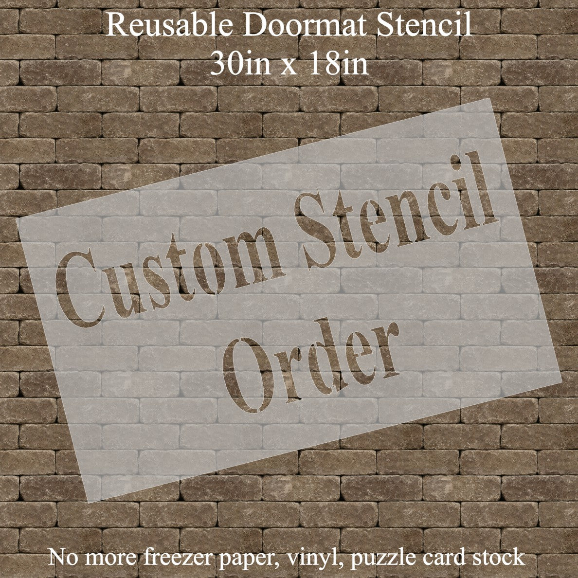 Doormat Stencils