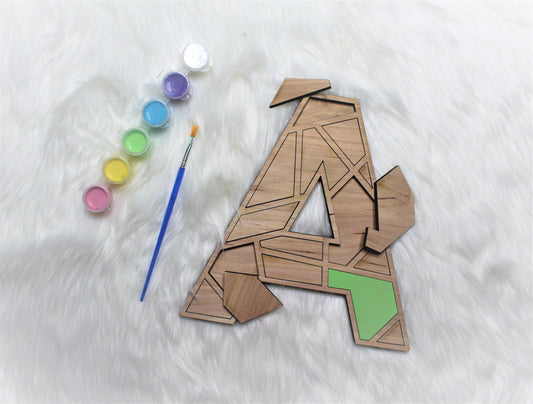 Geo Letter Sign DIY Craft Kits