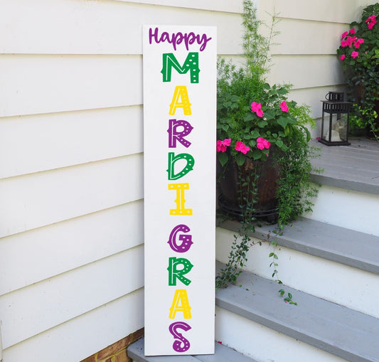 Mardi Gras Porch Signs