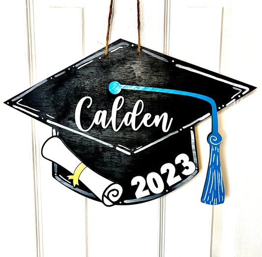 Graduation Cap Door Hanger