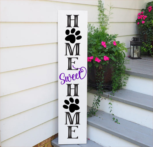 Porch Signs Paw Print