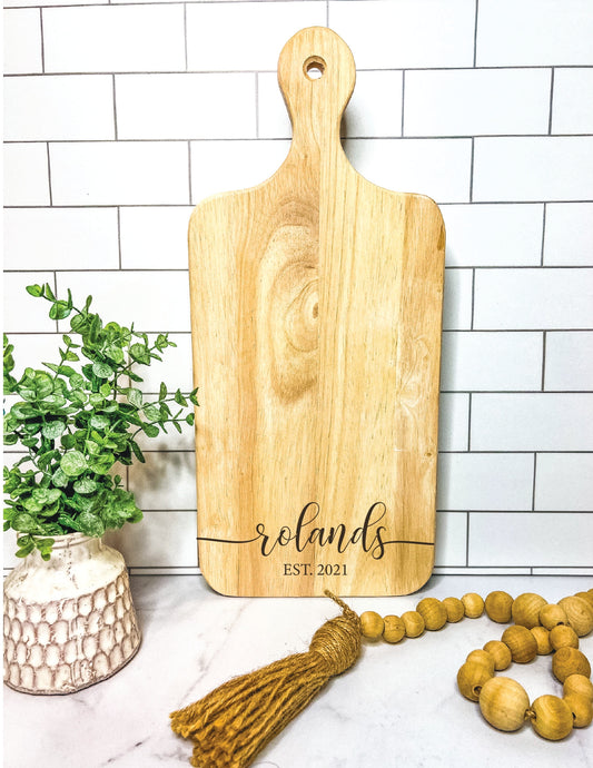 Custom Cutting Board / Charcuterie Board