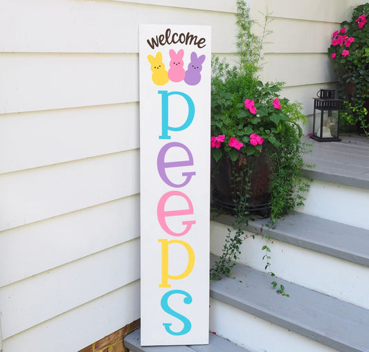 Porch Signs Welcome Peeps