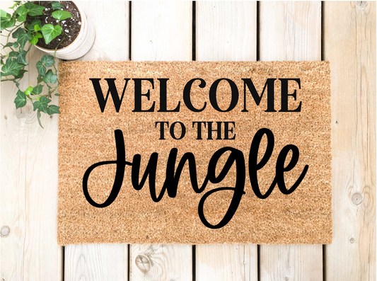 Welcome To The Jungle Doormat