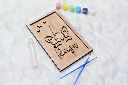 Unicorn Name Sign DIY Craft Kits